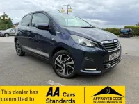Used Peugeot 108 Allure 2015 Blue Hatchback