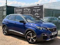 Used Peugeot 3008 GT-line 130 HP (95 kW) 2019 Blue SUV