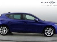 Used Seat Leon SE Dynamic 128 HP (94 kW) 2020 Blue Hatchback