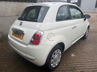 Used Fiat 500 Pop 69 HP (50 kW) 2011 White Hatchback