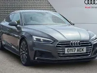Used Audi A5 Sportback S-Line 252 HP (185 kW) 2017 Grey Hatchback
