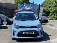 Used Kia Picanto 83 HP (61 kW) 2020 Blue Hatchback