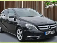 Used Mercedes B180 109 HP (80 kW) 2014 Black Hatchback