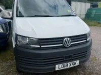 Used VW T6 Startline 102 HP (75 kW) 2018 White Van