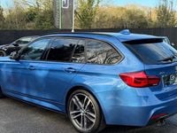 Used BMW 330 M Sport 258 HP (189 kW) 2018 Blue Estate