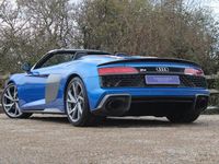 Used Audi R8 Spyder Performance 620 HP (456 kW) 2020 Blue Cabriolet