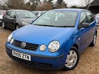 Used VW Polo 75 HP (55 kW) 2005 Blue Hatchback