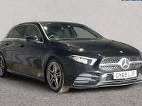 Used Mercedes A200 AMG line 150 HP (110 kW) 2019 Black Hatchback