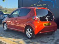 Used Toyota Aygo 68 HP (50 kW) 2013 Orange Hatchback