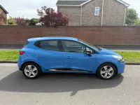 Used Renault Clio Dynamique 75 HP (55 kW) 2014 Blue Hatchback