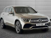 Used Mercedes GLC220 AMG line 194 HP (142 kW) 2021 Mojave silver Estate