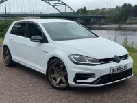 Used VW Golf VII R 310 HP (228 kW) 2018 White Hatchback