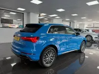 Used Audi Q3 S-Line 150 HP (110 kW) 2019 Blue SUV