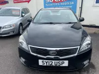 Used Kia Ceed 113 HP (83 kW) 2012 Black Hatchback