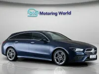 Used Mercedes CLA250 AMG Line Premium Plus 224 HP (164 kW) 2022 Blue Coupe