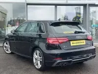 Used Audi A3 S-Line 150 HP (110 kW) 2018 Black Sedan