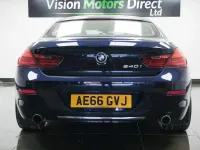 Used BMW 640 Comfort Edition 2016 Blue Coupe