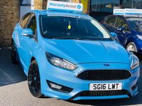 Used Ford Focus Zetec 2016 Blue Hatchback