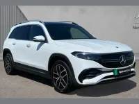 Used Mercedes EQB300 AMG Line Premium 167 kW (228 HP) 2024 Moonstone white metallic SUV