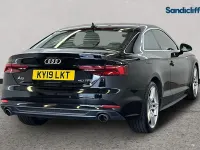 Used Audi A5 S-Line 190 HP (139 kW) 2019 Black Coupe