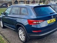 Used Skoda Kodiaq SE 150 HP (110 kW) 2018 Blue SUV
