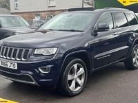 Used Jeep Grand Cherokee Overland 247 HP (181 kW) 2016 Blue SUV
