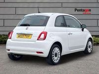 Used Fiat 500 Lounge 70 HP (51 kW) 2021 White Hatchback