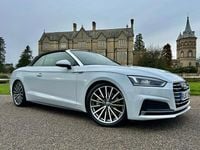 Used Audi A5 Cabriolet S-Line 2017 White Cabriolet