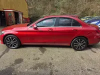 Used Mercedes C180 SE 156 HP (114 kW) 2019 Red Sedan