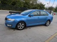 Usado Skoda Rapid SE 2014 Azul Citadino