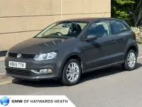 Used VW Polo SE 75 HP (55 kW) 2015 Grey Hatchback