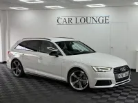 Used Audi A4 Black Edition 150 HP (110 kW) 2017 White Estate