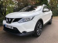 Used Nissan Qashqai Tekna 2016 White SUV