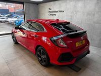 Used Honda Civic SR 129 HP (94 kW) 2017 Red Hatchback