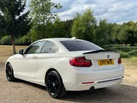 Used BMW 218 Sport Line 147 HP (108 kW) 2017 White Coupe