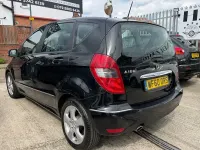 Used Mercedes A180 Avantgarde 109 HP (80 kW) 2010 Black Hatchback