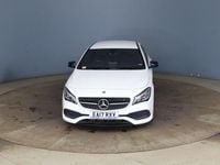 Used Mercedes CLA180 AMG line 122 HP (89 kW) 2017 White Sedan