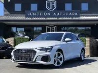 Used Audi A3 S-Line 110 HP (80 kW) 2022 White Sedan