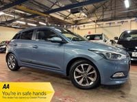 Used Hyundai i20 Premium SE 2015 Blue Hatchback