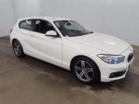 Used BMW 118 Sport Line 2019 White Hatchback