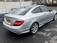 Used Mercedes C180 Sport Edition 156 HP (114 kW) 2014 Silver Coupe