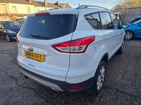 Used Ford Kuga Zetec 163 HP (119 kW) 2014 White SUV