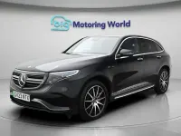Used Mercedes EQC400 AMG line 300 kW (408 HP) 2022 Black SUV