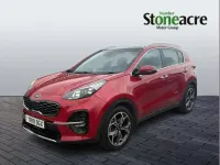 Used Kia Sportage GT-Line S 185 HP (136 kW) 2019 Red SUV
