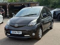 Used Toyota Aygo 2014 Black Hatchback