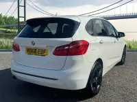 Used BMW 218 Sport Line 150 HP (110 kW) 2016 White Hatchback