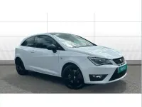 Used Seat Ibiza CUPRA 192 HP (141 kW) 2016 White Hatchback
