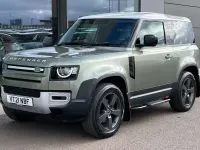Begagnad Land Rover Defender S 200 HK (147 kW) 2021 Grön SUV