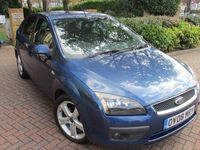 Used Ford Focus Zetec 2008 Blue Hatchback