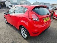 Used Ford Fiesta Zetec 2013 Red Hatchback